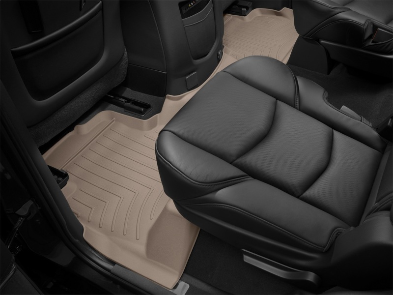 Cadillac Escalade FloorLiner - Rear - WeatherTech - DigitalFit - Tan - `15-`27