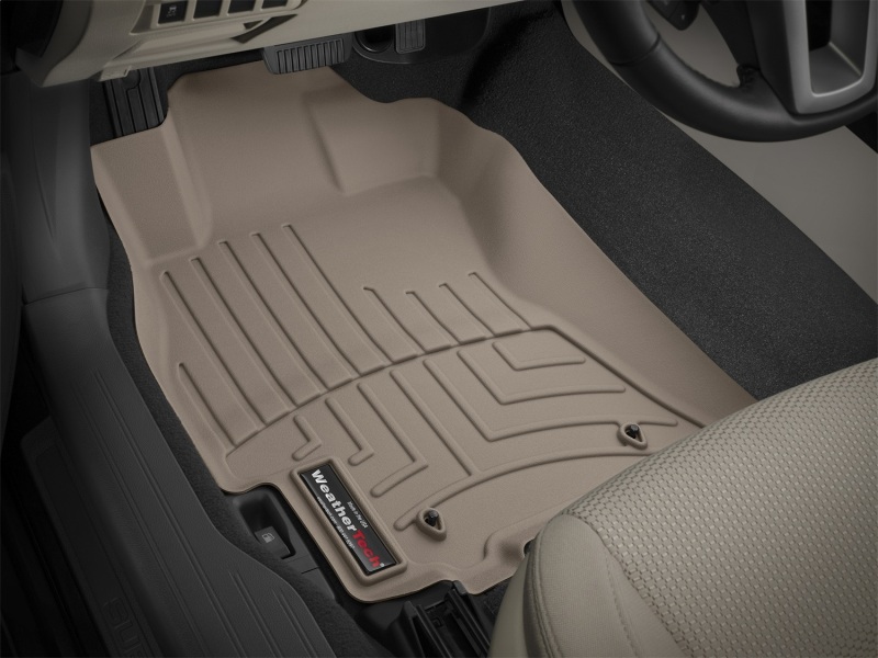 Subaru Legacy FloorLiner - Front - WeatherTech - DigitalFit - Tan - `15-`27