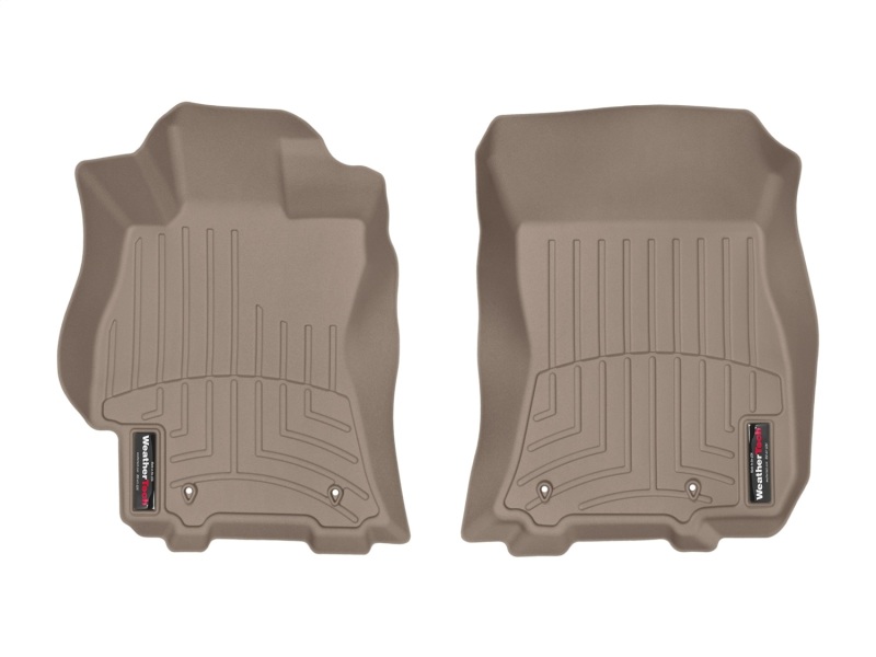 Subaru Legacy FloorLiner - Front - WeatherTech - DigitalFit - Tan - `15-`27