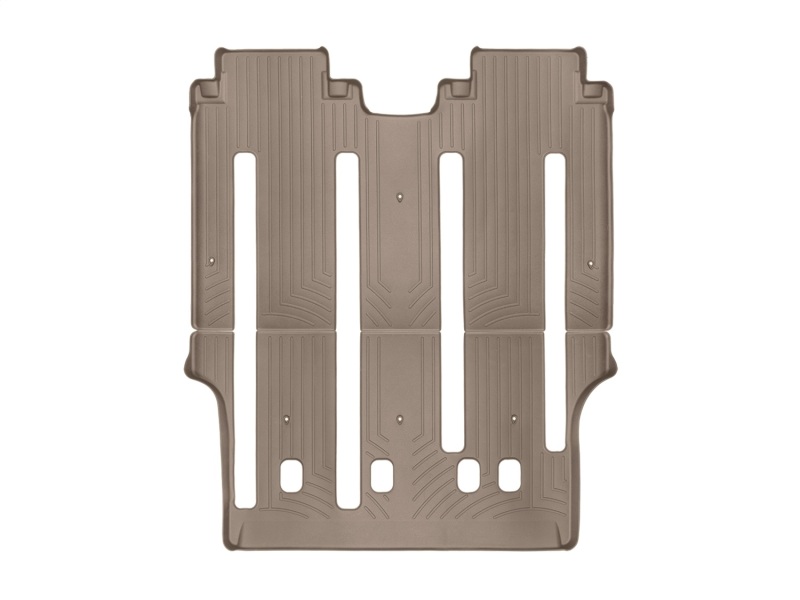 Kia Sedona FloorLiner - Rear - WeatherTech - DigitalFit - Tan - `15-`27