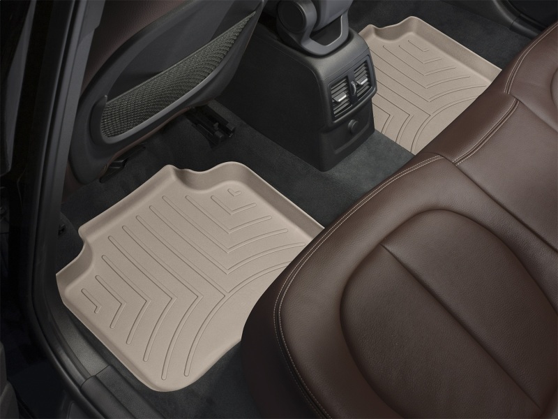 BMW X1 Floor Liners - Rear - WeatherTech - DigitalFit - Tan - `16-`27