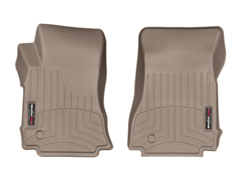 Cadillac CTS Coupe FloorLiner - Front - WeatherTech - DigitalFit - Tan - `11-`14