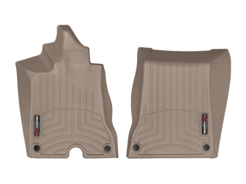Ferrari California T FloorLiner - Front - WeatherTech - DigitalFit - Tan - `15-`27