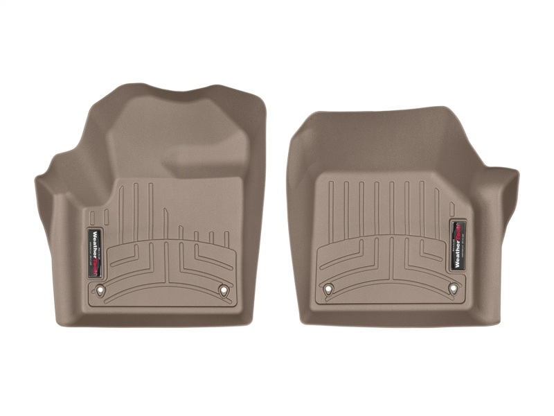 Land Rover Discovery Sport Floor Liners - Front - WeatherTech - FloorLiner DigitalFit (HDTE) - Tan - `15-`27