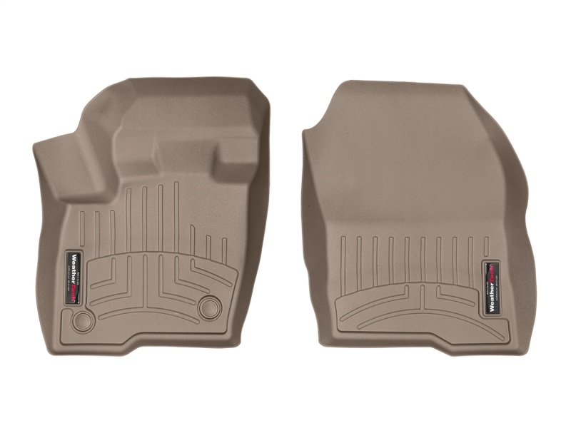 Ford Edge FloorLiner - Front - WeatherTech - DigitalFit - Tan - `15-`27