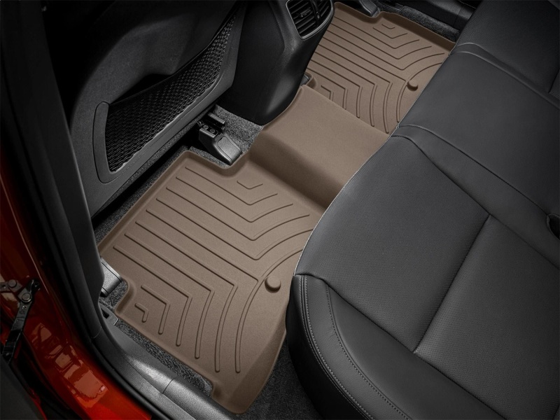 Kia Sportage Floor Mat Set - Rear - WeatherTech - HP - Tan - `17-`27