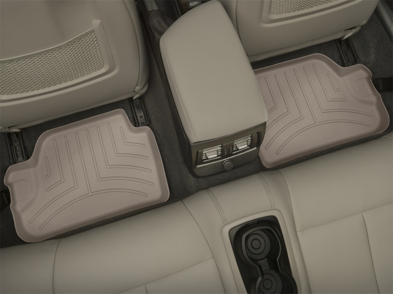 BMW 2 Series Floor Liners - Rear - WeatherTech - FloorLiner DigitalFit (2 Piece) - Tan - `15-`21