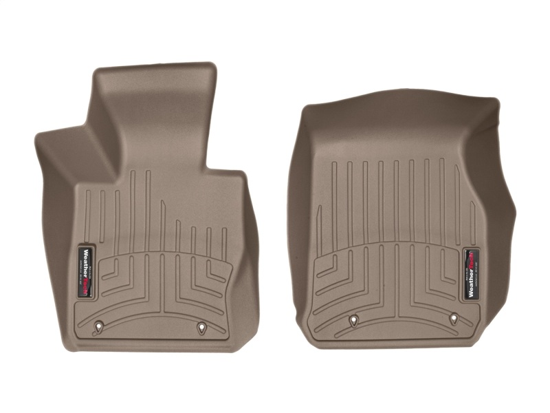 BMW 2 Series Floor Liners - Front - WeatherTech - FloorLiner DigitalFit - Tan - `14-`27