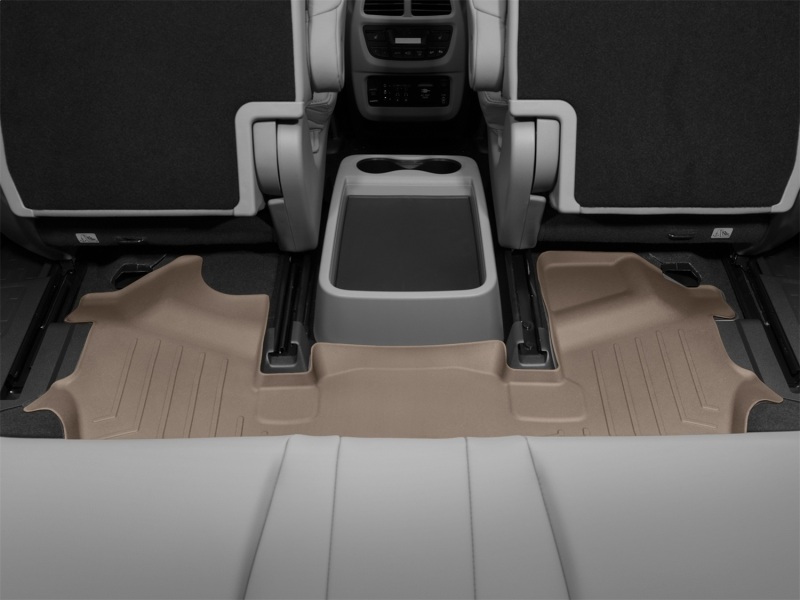 Honda Pilot FloorLiner - Rear - WeatherTech - DigitalFit - Tan - `16-`27