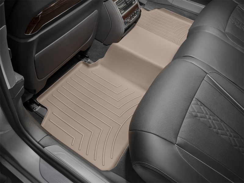 BMW 7 Series FloorLiner - Rear - WeatherTech - DigitalFit - Tan - `16-`27