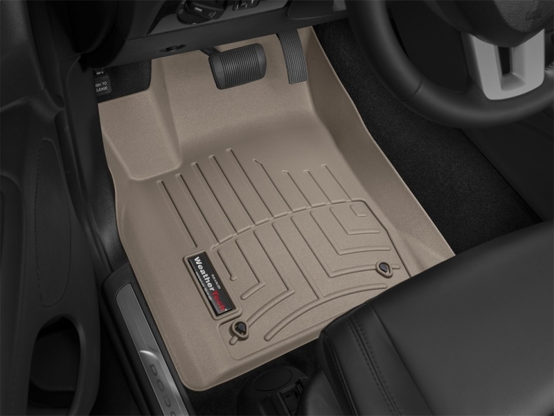 Jeep Grand Cherokee FloorLiner - Front - WeatherTech - DigitalFit - Tan - `15-`27