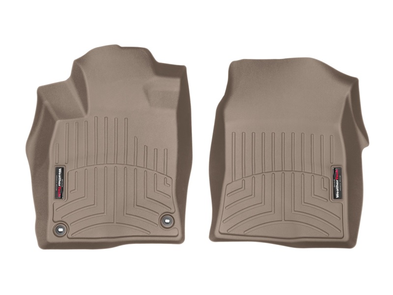 Honda Civic FloorLiner - Front - WeatherTech - DigitalFit - Tan - `16-`27
