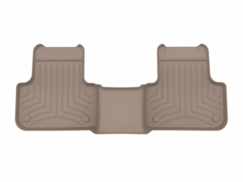 Audi Q7 Floor Mat Set - Rear - WeatherTech - FloorLiner HP - Tan - `17-`25