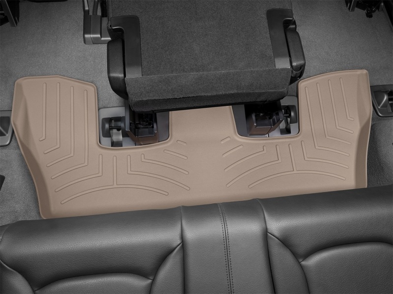 Audi Q7 FloorLiner - Rear - WeatherTech - DigitalFit - Tan - `17-`27