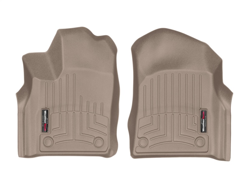 Jeep Grand Cherokee FloorLiner - Front - WeatherTech - DigitalFit - Tan - `16-`27