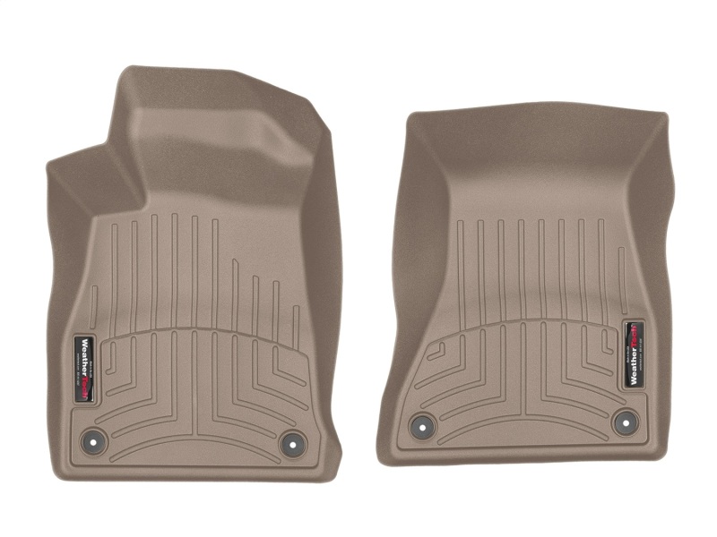 Audi A4 Floor Mat - Front - WeatherTech - DigitalFit - Tan - `17-`27