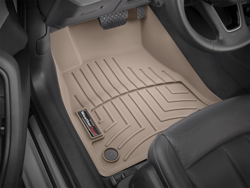 Audi A4 Floor Mat - Front - WeatherTech - DigitalFit - Tan - `17-`27