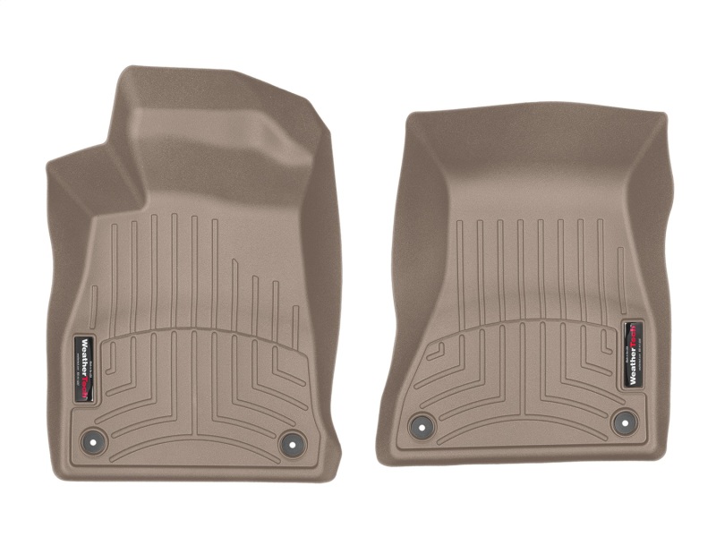 Audi A4 Floor Mat - Front - WeatherTech - DigitalFit - Tan - `17-`27