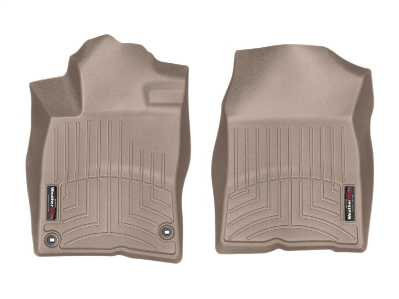 Honda Civic Front FloorLiner - WeatherTech - DigitalFit - Tan - `16-`27