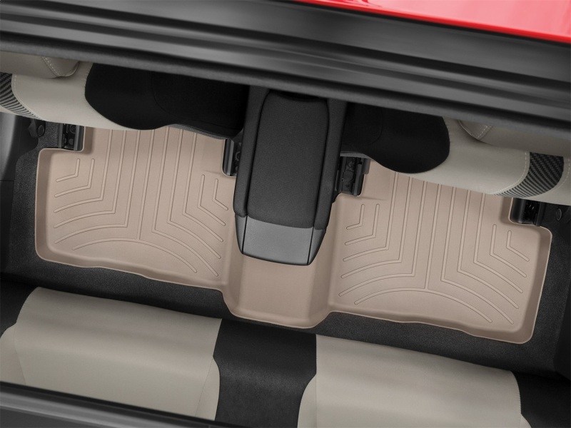 Honda Civic FloorLiner - Rear - WeatherTech - DigitalFit - Tan - `16-`27