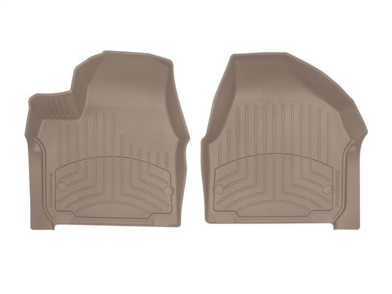 Chrysler Pacifica Floor Mat Set - Front - WeatherTech - FloorLiner HP - Tan - `17-`27