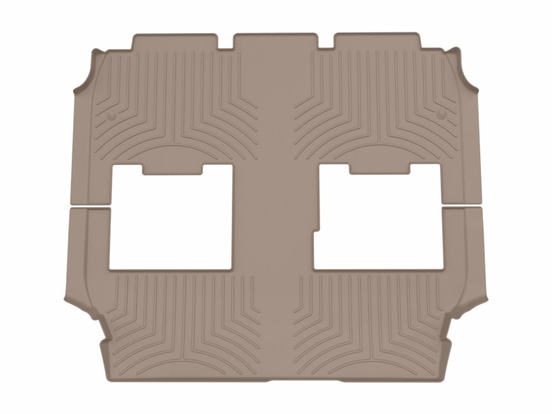 Chrysler Pacifica Floor Mat - Rear - WeatherTech - High Performance (HP) - Tan - `17-`20