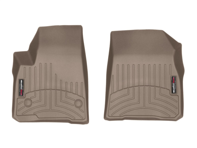 Cadillac XT5 FloorLiner - Front - WeatherTech - DigitalFit - Tan - `17-`27 Cadillac XT5 FloorLiner - Front - WeatherTech - DigitalFit - Tan - `17-`27