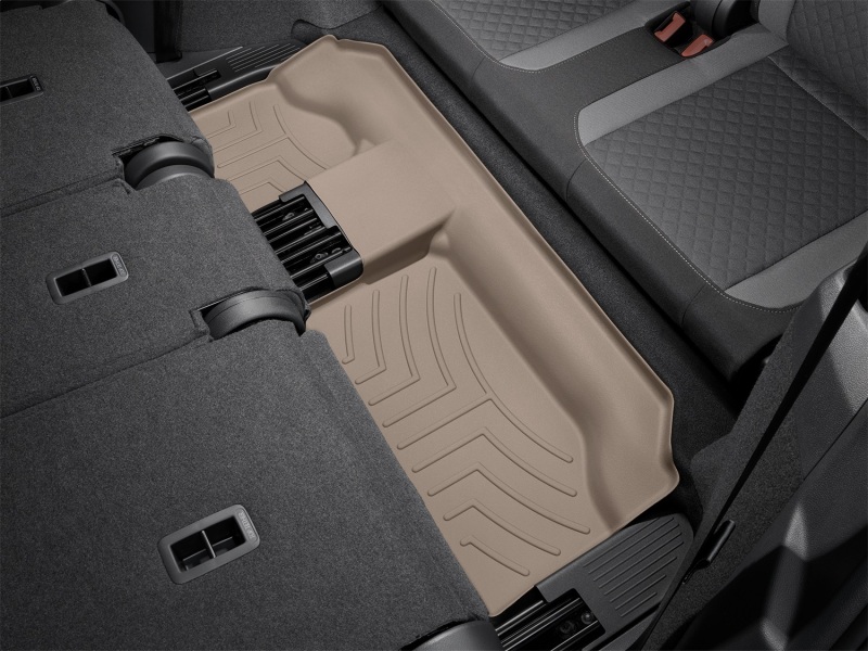 Volkswagen Tiguan FloorLiner - Rear - WeatherTech - DigitalFit - Tan - `18-`27