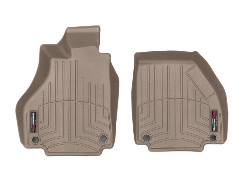 Ferrari 488 Front FloorLiner - WeatherTech - FloorLiner™ DigitalFit® - Tan - `16-`27