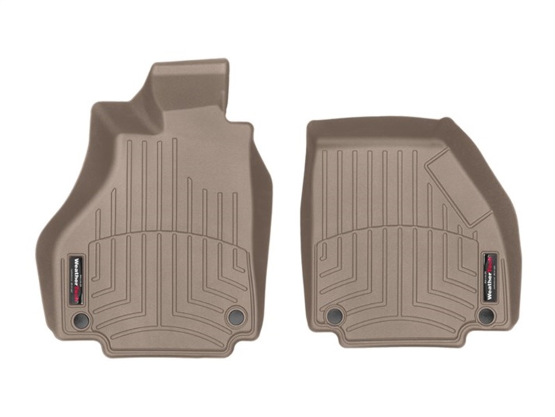 Ferrari 488 Front FloorLiner - WeatherTech - FloorLiner™ DigitalFit® - Tan - `16-`27
