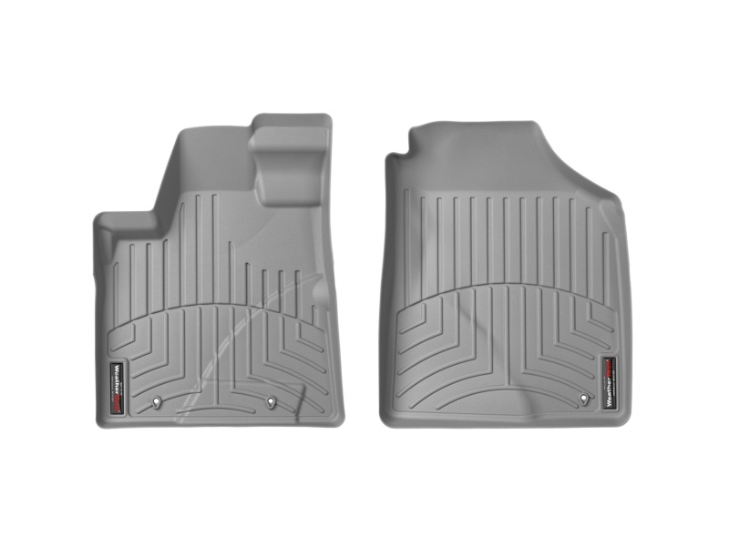Honda Pilot FloorLiner - Front - WeatherTech - DigitalFit - Grey - 2005