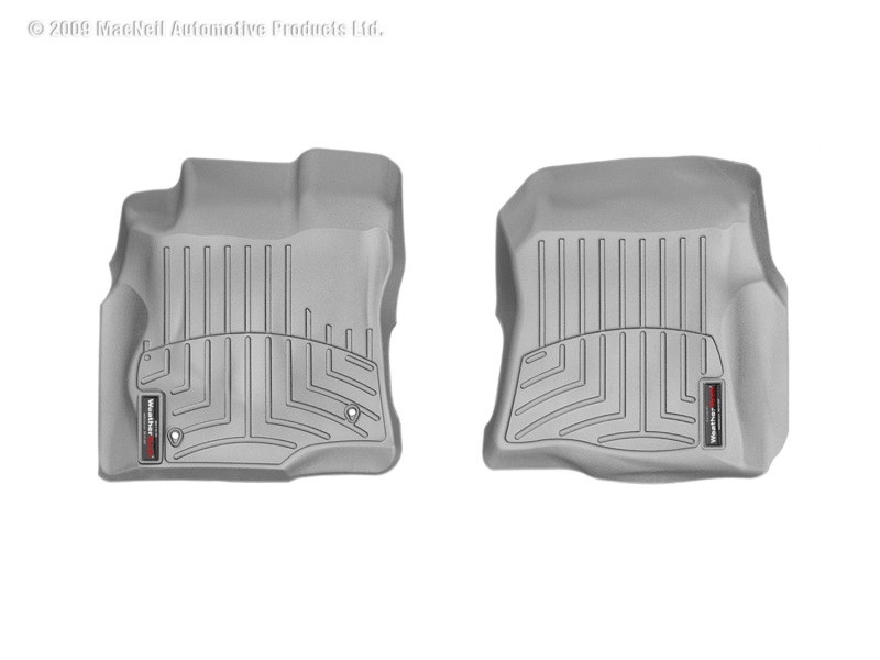 Chevrolet Equinox FloorLiner - Front - WeatherTech - DigitalFit - Grey - `05-`09