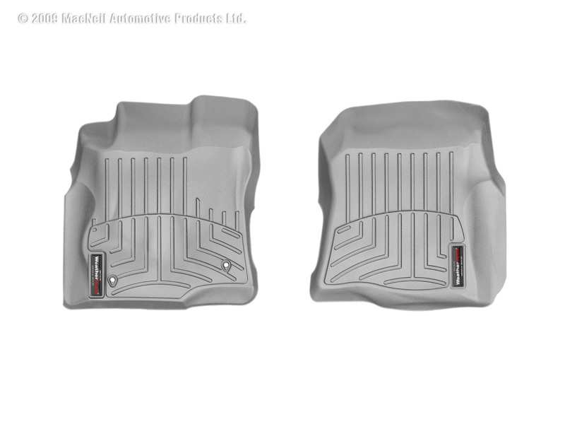 Chevrolet Equinox FloorLiner - Front - WeatherTech - DigitalFit - Grey - `05-`09