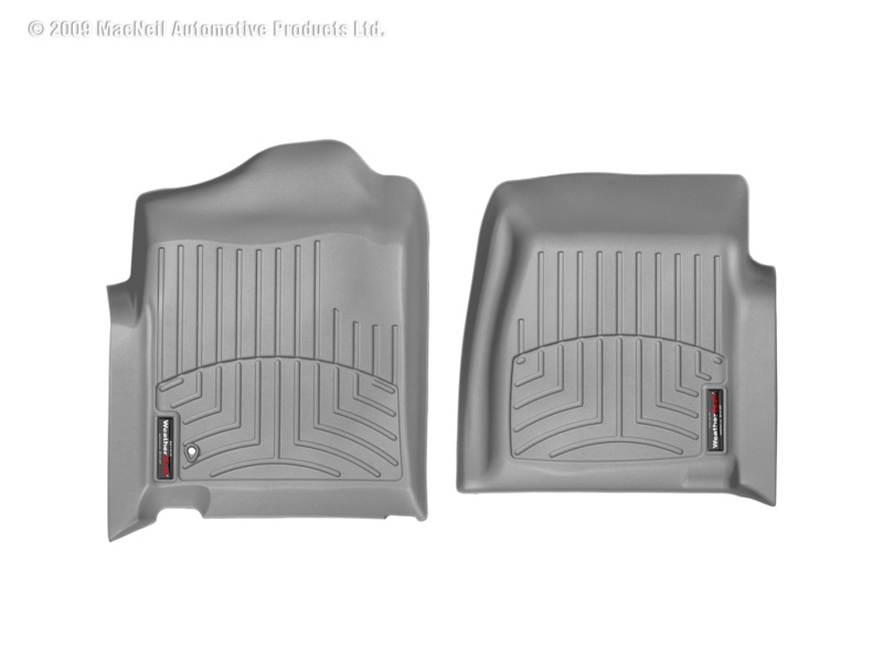 Chevrolet Silverado FloorLiner - Front - WeatherTech - DigitalFit - Grey - `99-`07