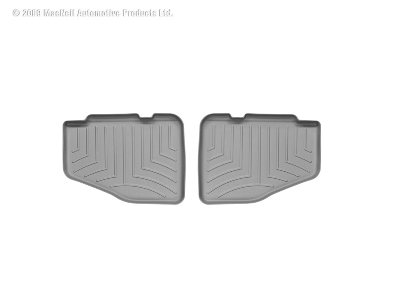 Jeep Wrangler FloorLiner - Rear - WeatherTech - DigitalFit - Grey - `97-`06