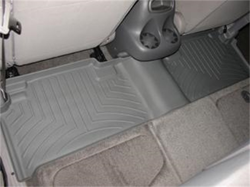 Toyota Tundra FloorLiner - Rear - WeatherTech - DigitalFit - Grey - `05-`06