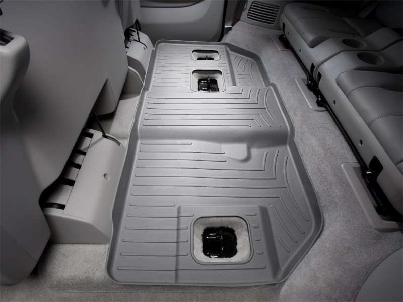 Cadillac Escalade ESV Rear FloorLiner - WeatherTech - DigitalFit - Grey - `07-`13