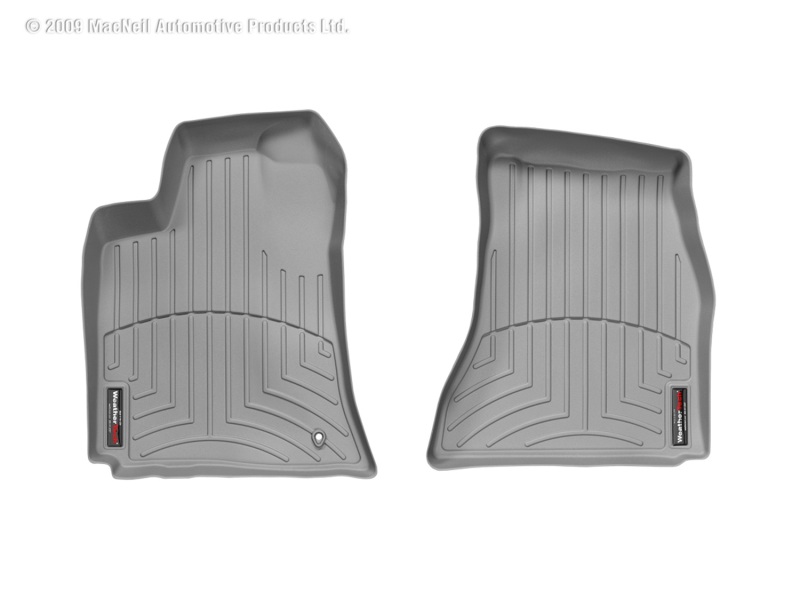 Dodge Magnum FloorLiner - Front - WeatherTech - DigitalFit - Grey - `05-`08