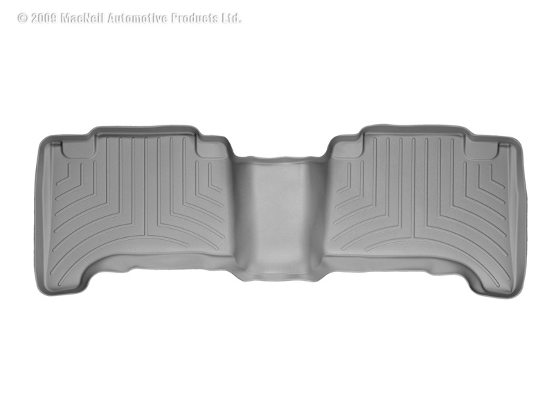 Lexus GX470 Floor Mats - Rear - WeatherTech - DigitalFit - Grey - `03-`06
