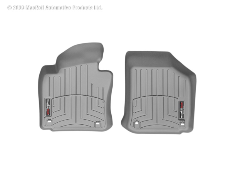 Volkswagen Jetta FloorLiner - Front - WeatherTech - DigitalFit - Grey - `05-`10