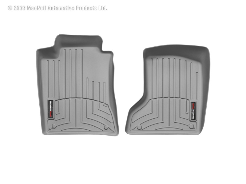 Mercedes-Benz E500 FloorLiner - Front - WeatherTech - DigitalFit - Grey - `03-`09