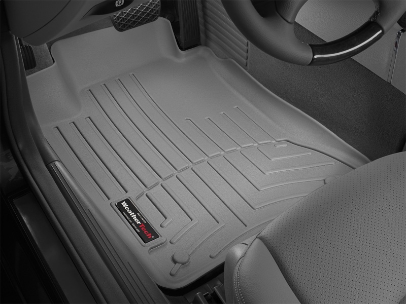 Mercedes-Benz E500 FloorLiner - Front - WeatherTech - DigitalFit - Grey - `03-`09