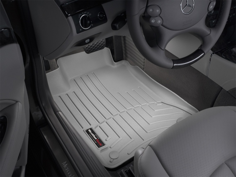 Mercedes-Benz E500 FloorLiner - Front - WeatherTech - DigitalFit - Grey - `03-`09