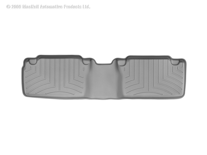 Honda Civic Coupe FloorLiner - Rear - WeatherTech - DigitalFit - Grey - `06-`11