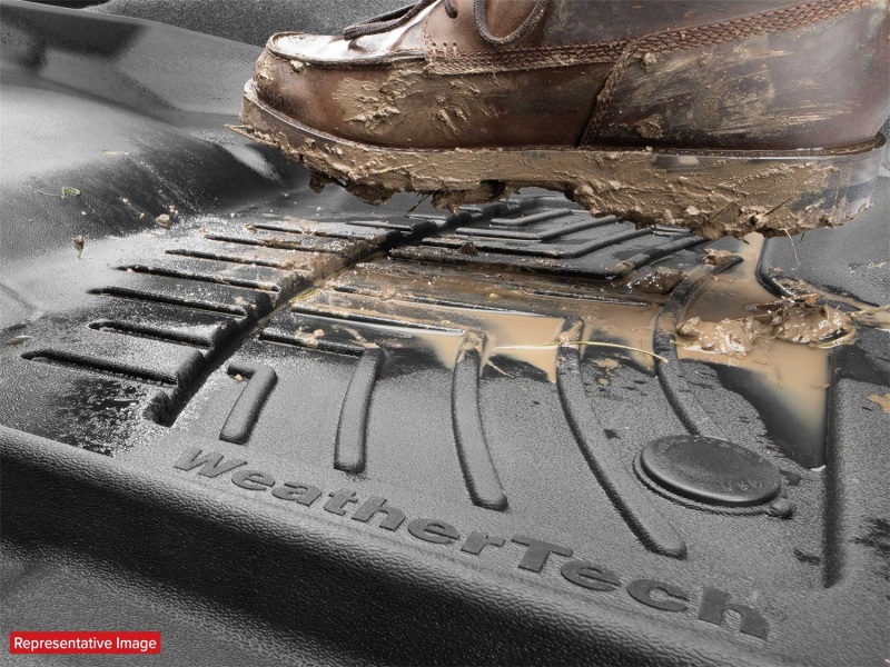 Toyota Sequoia Floor Mat - Rear - WeatherTech - HP - Grey - `12-`27