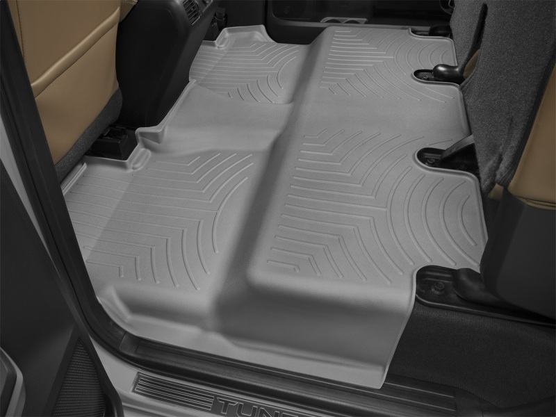 Toyota Tundra Floor Liner - Rear - WeatherTech - DigitalFit - Grey - `14-`27