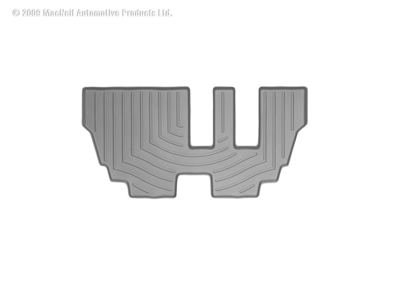 BMW X5 Floor Mats - Rear - WeatherTech - FloorLiner DigitalFit - Grey - `07-`13