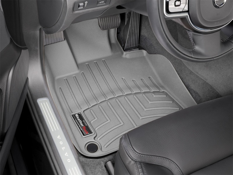 Volvo V90 FloorLiner - Front - WeatherTech - DigitalFit - Grey - `18-`27