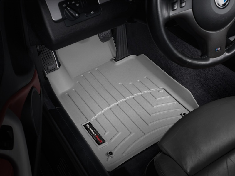 BMW 3 Series FloorLiner - Front - WeatherTech - DigitalFit - Grey - `98-`00