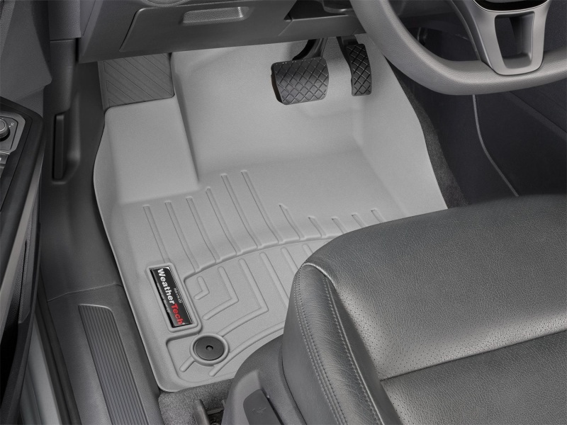 Volkswagen Atlas FloorLiner - Front - WeatherTech - DigitalFit - Grey - `18-`27